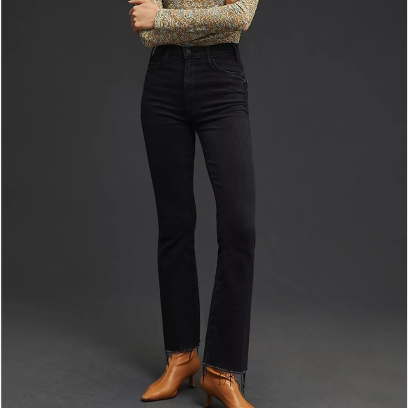 NWT MOTHER The Hustler Ankle Fray Jeans - Picture 3 of 7